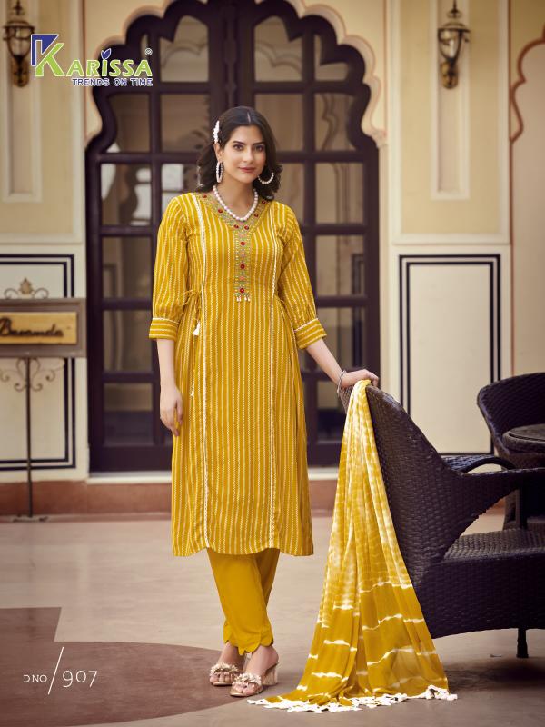 Karissa Merkee Premium Kurti Pant With Dupatta Collection